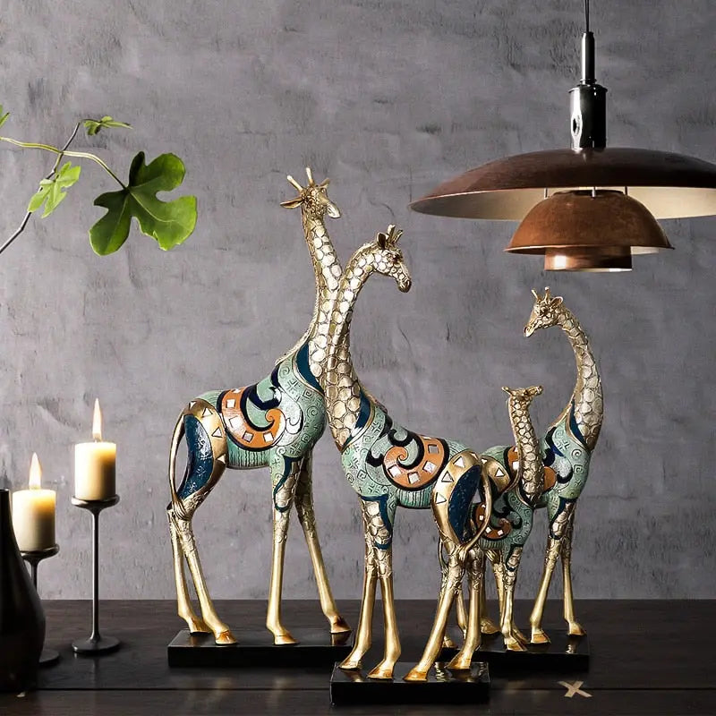 Giraffe Sculpture Decorfaure