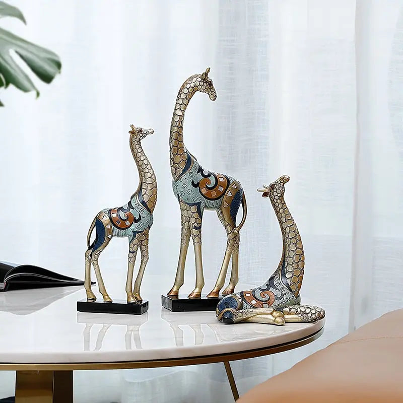 Giraffe Sculpture Decorfaure