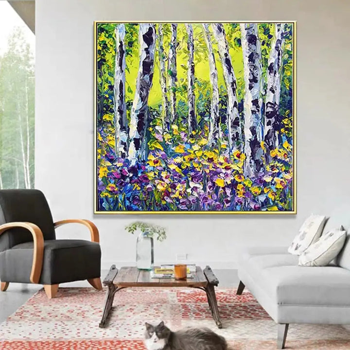 Garden Handmade Painting Decorfaure