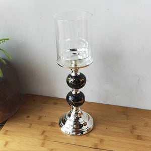 Elegance Metal Candlestick Decorfaure