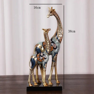 Giraffe Sculpture Decorfaure