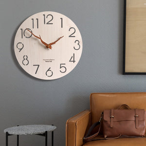 Wooden 3D Wall Clock Decorfaure