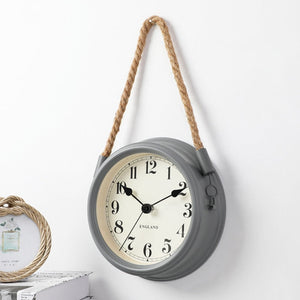 Vintage Metal Wall Clock Decorfaure