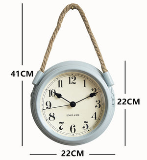 Vintage Metal Wall Clock Decorfaure