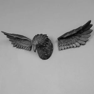 3D Eagle Head Wall Statue Decorfaure