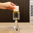 Load image into Gallery viewer, Cone Crystal Candle Holder
