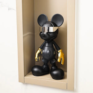 Cyberpunk Mickey Mouse Statue 