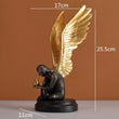 Load image into Gallery viewer, Golden Wings Sculpture
