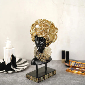 African Woman Sculpture Decorfaure