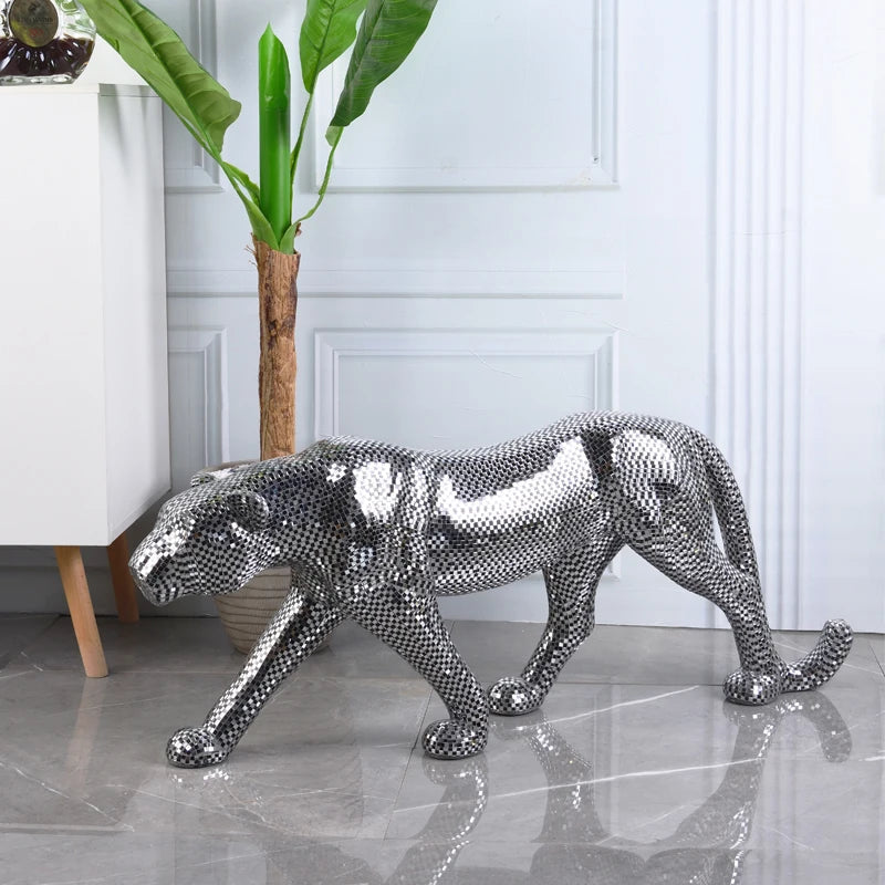 Leopard Sculpture 