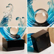 Load image into Gallery viewer, Waves Handmade Sculpture
