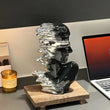 Load image into Gallery viewer, Abstract Face Ornament
