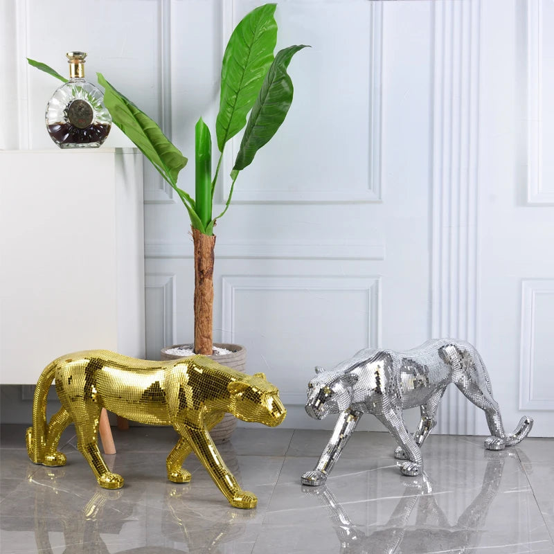 Leopard Sculpture 