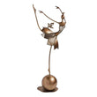 Load image into Gallery viewer, Metal Ballet Girl Sculpture 
