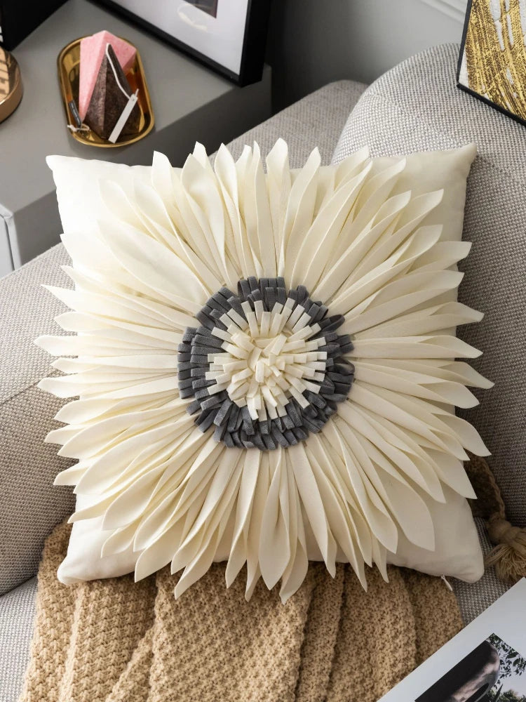 Floral Cushion Cover 