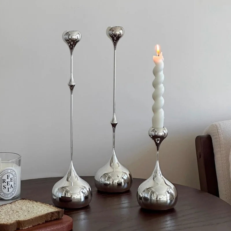 Silver Candle Holder 