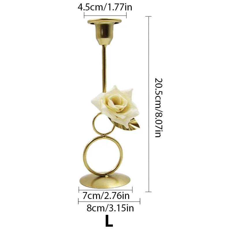 Rose Candlestick 