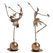 Load image into Gallery viewer, Metal Ballet Girl Sculpture 
