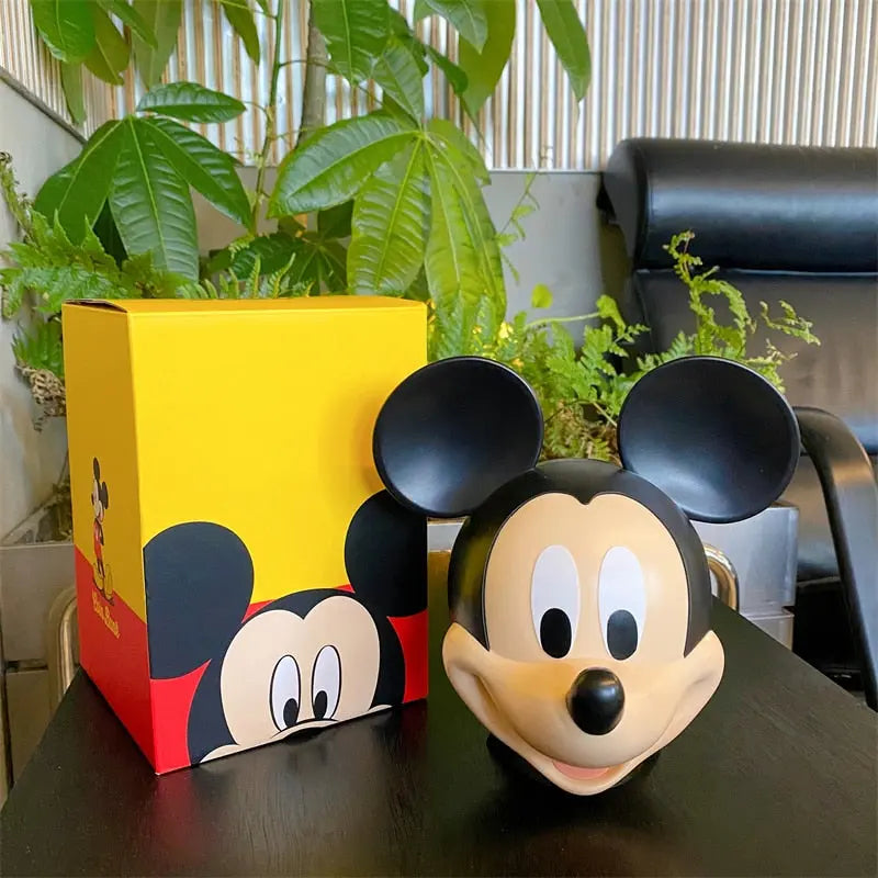 Mickey Head Piggy Bank Decorfaure