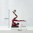 Load image into Gallery viewer, Handstand Gymnast Statue
