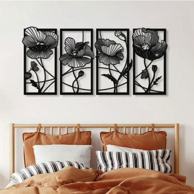 Silhouette Wrought Iron Wall Art Decorfaure