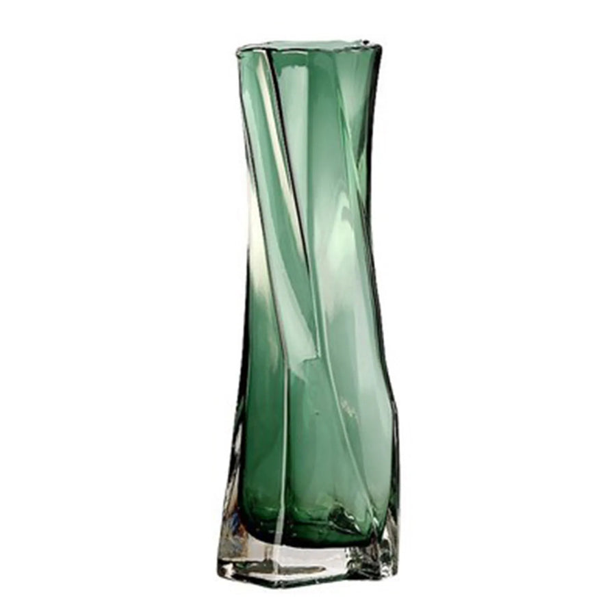 Twisted Glass Vase