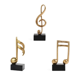 Musical Note Figurines 