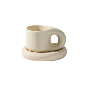 Rosa Handmade Fat Mug Set Decorfaure