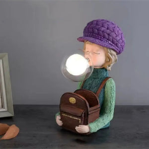 Bubble Girl Lamp Decorfaure