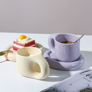 Rosa Handmade Fat Mug Set Decorfaure