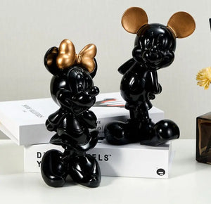 Mickey & Minnie Sculpture Decorfaure