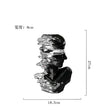 Load image into Gallery viewer, Abstract Face Ornament
