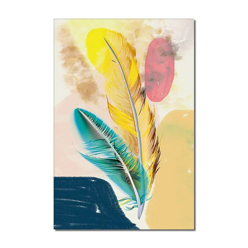 Feathers Canvas Art Decorfaure