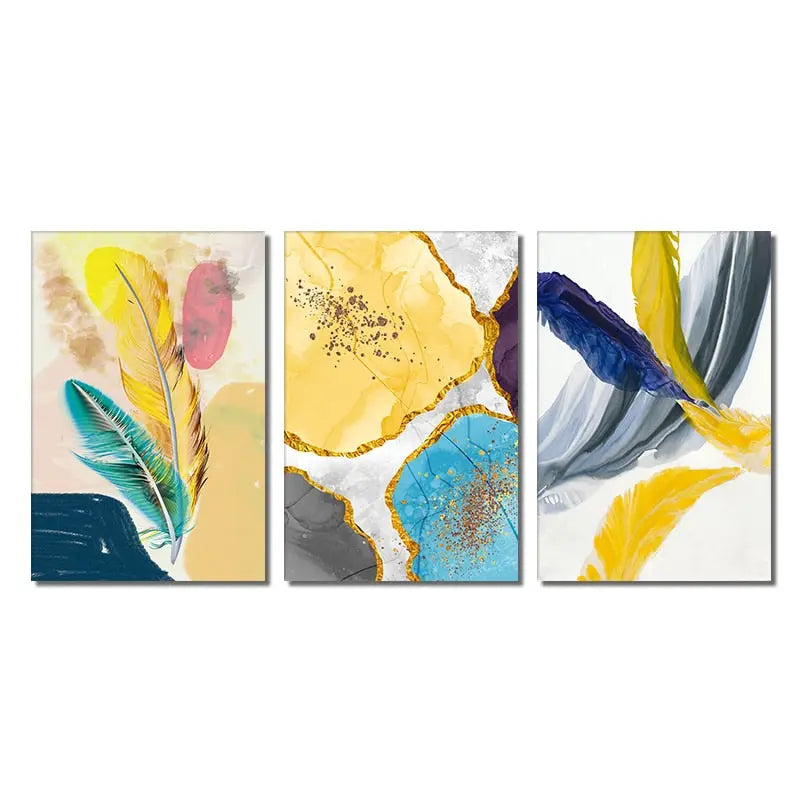 Feathers Canvas Art Decorfaure