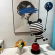 Load image into Gallery viewer, Striped Balloon Bear Statue 
