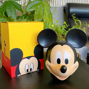 Mickey Head Piggy Bank Decorfaure