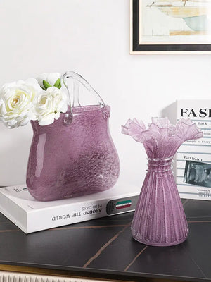 Handmade Lace Vase Decorfaure