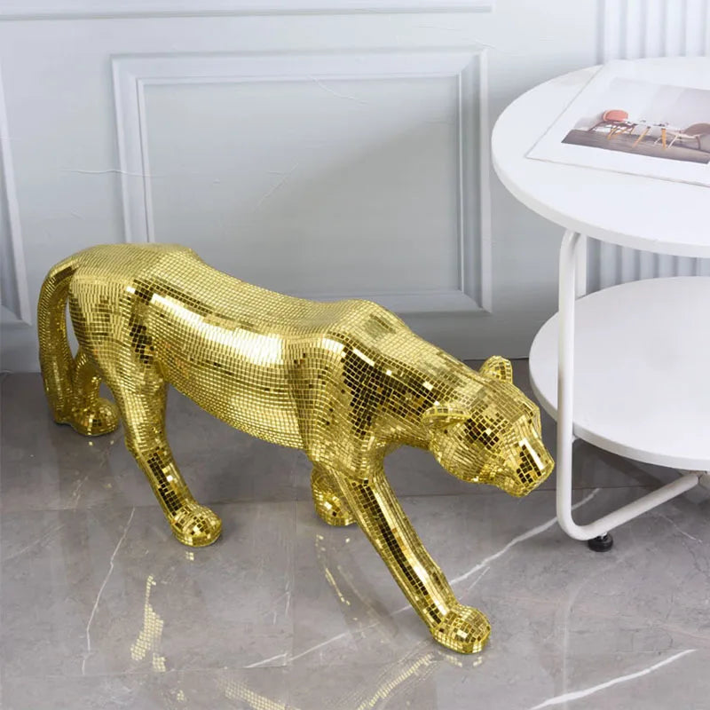 Leopard Sculpture 