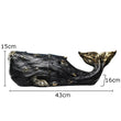 Load image into Gallery viewer, Gold Plated Whale Bookends
