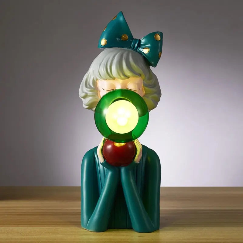 Bubble Girl Lamp Decorfaure