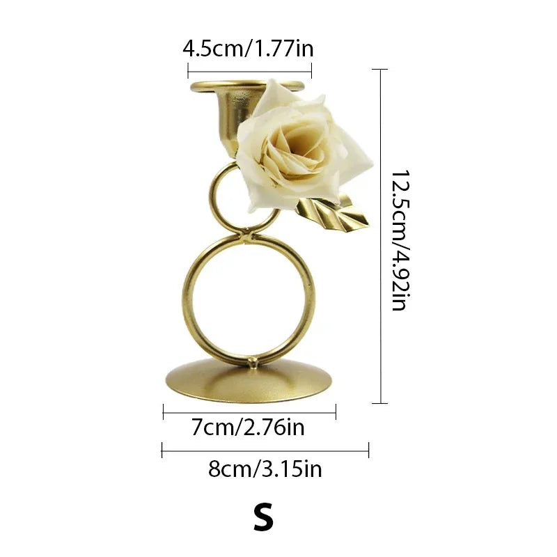 Rose Candlestick 