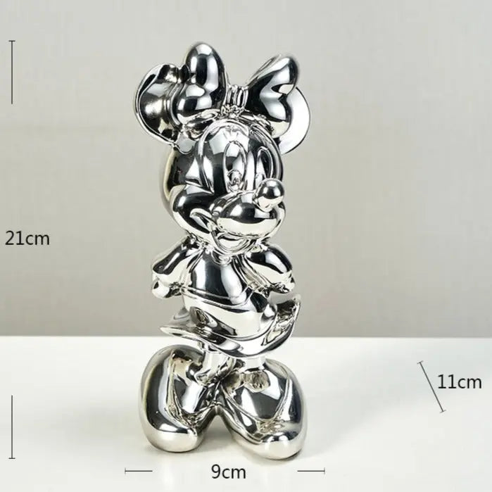 Mickey & Minnie Sculpture Decorfaure