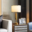 Load image into Gallery viewer, Mahogany Table Lamp
