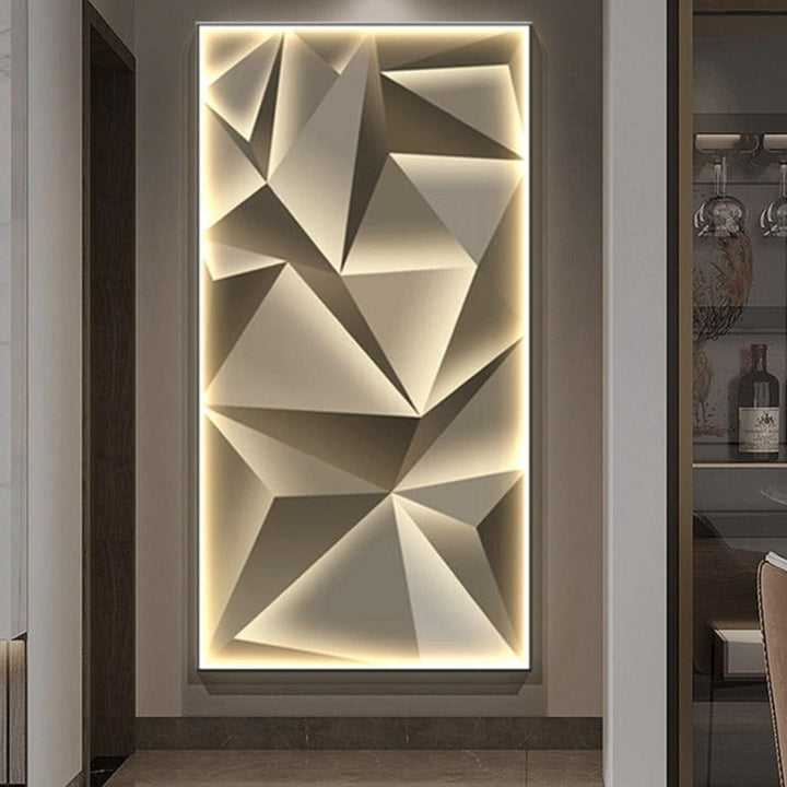 Modern  Abstract Led Wall Art Decorfaure