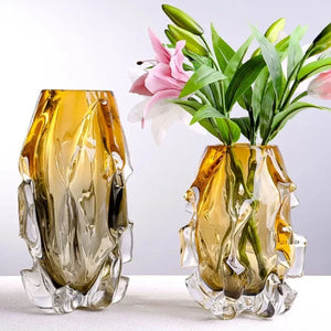 Gradient Glass Vase Decorfaure