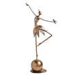 Load image into Gallery viewer, Metal Ballet Girl Sculpture 
