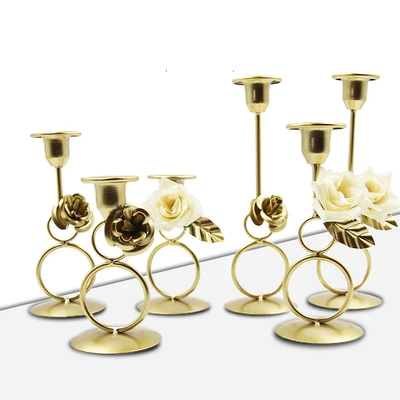 Rose Candlestick 
