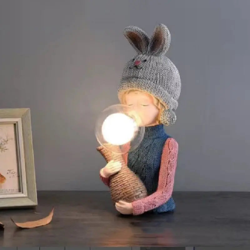 Bubble Girl Lamp Decorfaure