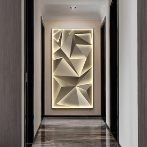 Modern  Abstract Led Wall Art Decorfaure