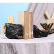 Load image into Gallery viewer, Gold Plated Whale Bookends
